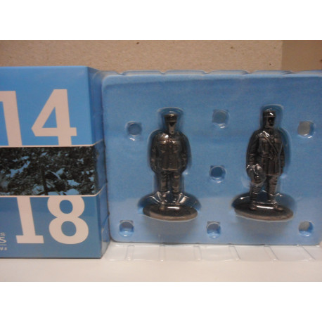 FIGURES PRESIDENT POINCARE + MARISCAL FOCH 1914-18 WW I 1:32 ATLAS 113 MHSP