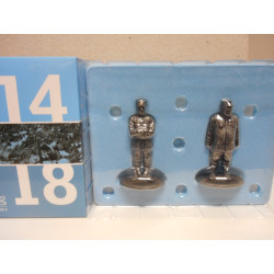 FIGURES MARISCAL JOFFRE + GENERAL LYAUTEY 1914-18 WW I 1:32 ATLAS 114 MHSP