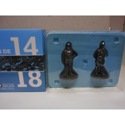 FIGURES TANKISTE + CAPITAN ARTILLERIE 1914-18 WW I 1:32 ATLAS 130 MHSP