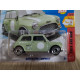 AUSTIN MINI COOPER S GREEN 1/10 THEN AND NOW 1:64 HOT WHEELS