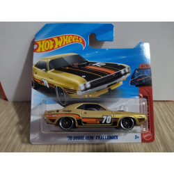 DODGE CHALLENGER 1970 HEMI MARRON 4/10 NIGHTSPEED 1:64 HOT WHEELS