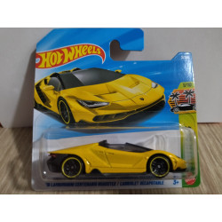 LAMBORGHINI CENTENARIO 2016 ROADSTER YELLOW 1/10 EXOTICARS 1:64 HOT WHEELS
