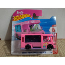 BARBIE DREAM CAMPER ROSA 1/5 MATTEL 1:64 HOT WHEELS