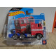 OPTIMUS PRIME TRANSFORMERS 1/10 SCREEN TIME 1:64 HOT WHEELS