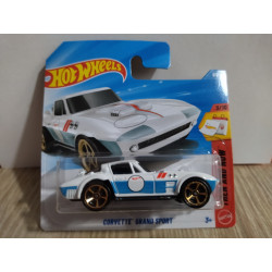 CHEVROLET CORVETTE C2 GRAND SPORT WHITE 3/10 THEN AND NOW 1:64 HOT WHEELS