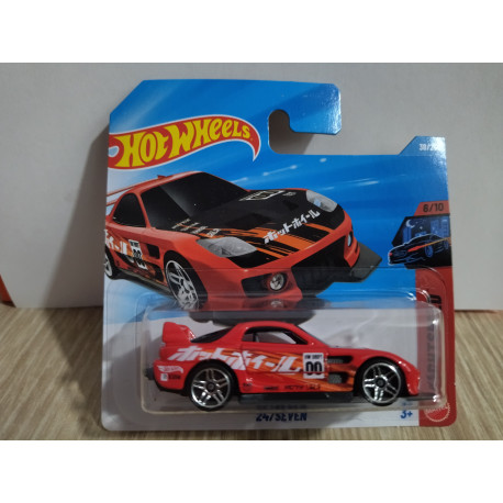 24/SEVEN RED 6/10 NIGHTSPEED 1:64 HOT WHEELS