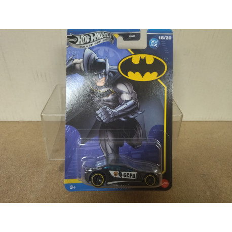 BATMAN SPEED TRAP GOTHAM CITY POLICE 18/20 1:64 HOT WHEELS