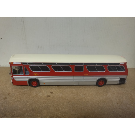 GENERAL MOTORS GMC TDH-5301 RED 1959 AUTOBUS 1:43 SALVAT IXO OPEN BOX