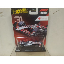 MONEYGRAM HAAS 2025 FORMULA F1 TEAM 1:64 HOT WHEELS PREMIUM