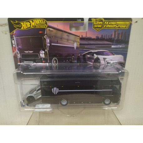 LYKAN HYPERSPORT + EURO HAULER TEAM TRANSPORTER 1:64 HOT WHEELS PREMIUM