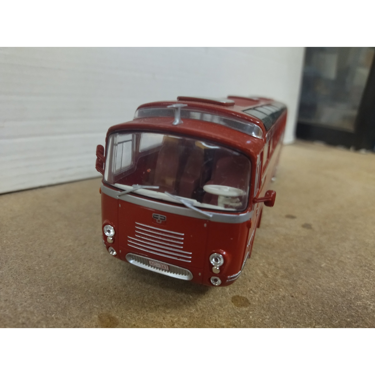 Autobus n° 38 Van Hool VHF 306 Vistadome 1961 1/43ème