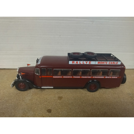 CITROEN TYPE 45 1934 RALLY MONTE CARLO AUTOBUS 1:43 SALVAT IXO NO BOX