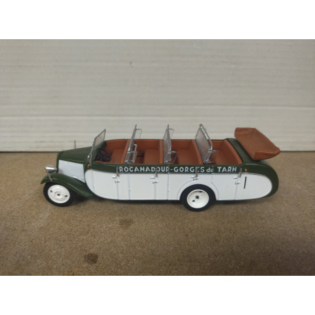 Modèle D'Autobus Citroën Type 23 U Chassant 1947 - Édition - Échelle 1