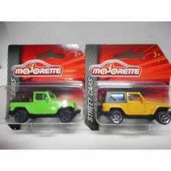 JEEP WRANGLER RUBICON ESCOGER/CHOOSE/CHOISIR 1:60/1:64 MAJORETTE