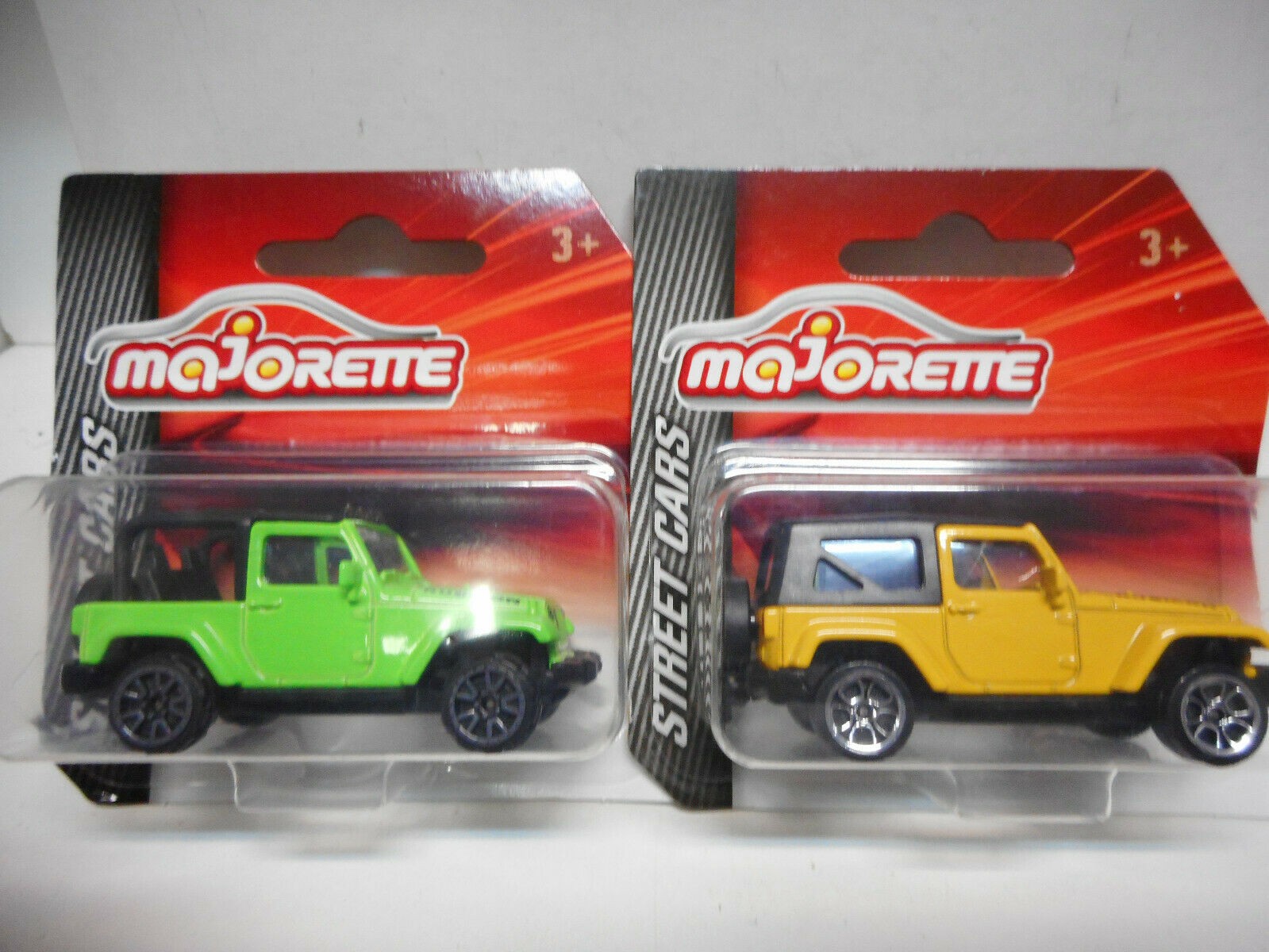 JEEP WRANGLER RUBICON GREEN YELLOW MAJORETTE 164 eBay