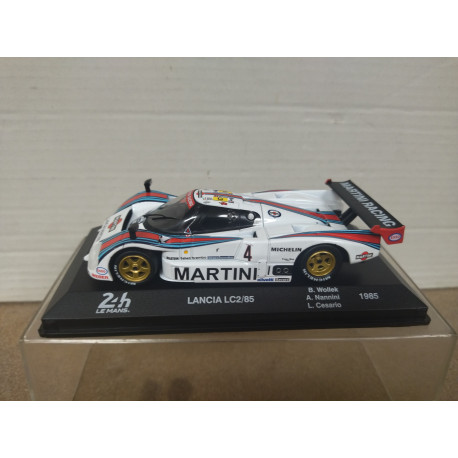 LANCIA LC2 1985 24 H LE MANS WOLLECK-NANNINI-CESARIO 1:43 ALTAYA IXO