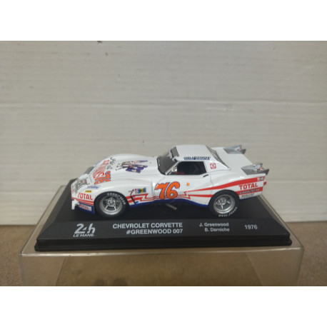 CHEVROLET CORVETTE C3 1976 24 H LE MANS GREENWOOD-DARNICHE 1:43 ALTAYA IXO