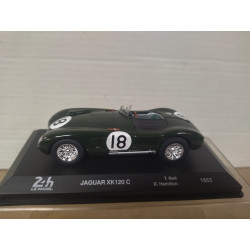 JAGUAR C-TYPE XK120C WIN 24 H LE MANS 1953 ROLT-HAMILTON 1:43 ALTAYA IXO