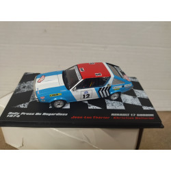 RENAULT 17 GORDINI RALLY PRESS ON REGARDLESS 1974 THERIER 1:43 ALTAYA IXO