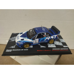 SUBARU IMPREZA WRC 2012 RALLY GOMITOLO DI LANA R.KUBICA 1:43 ALTAYA IXO