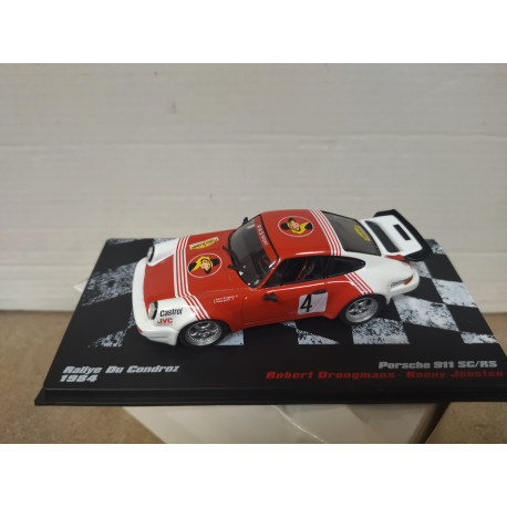 PORSCHE 911 SC/RS 1984 CONDROZ RALLY DROOGMANS 1:43 ALTAYA IXO