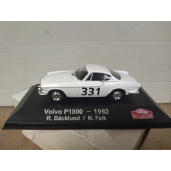 VOLVO P1800 1962 RALLY MONTE CARLO BACKLUND 1:43 ATLAS IXO