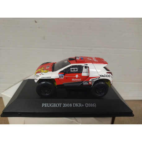 PEUGEOT 2008 DKR 2016 RALLY DAKAR n328 R.DUMAS 1:43 LUPA IXO