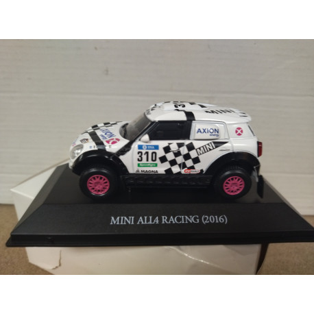 MINI ALL4 RACING 2016 RALLY RAID PARIS-DAKAR n310 O.TERRANOVA 1:43 LUPA IXO
