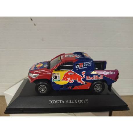 TOYOTA HILUX 2017 RALLY DAKAR AL-ATTIYAH 1:43 LUPA IXO