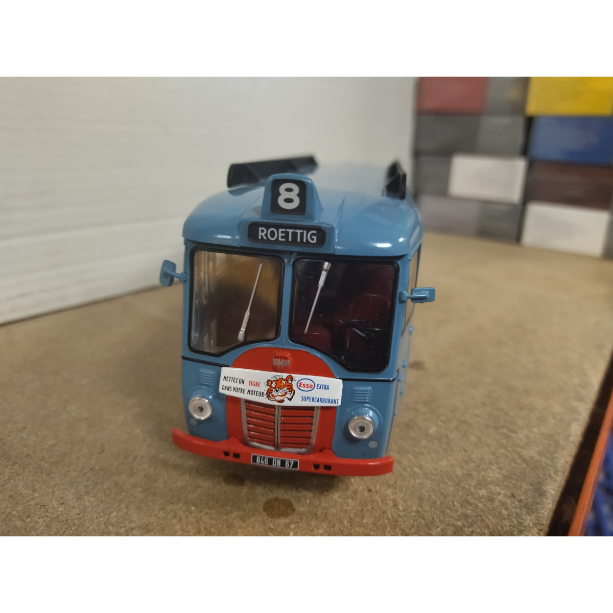 Modèle Réduit Bus SOMUA OP5/3 IXO Hachette 1/43 - N°56 Clignancourt - Neuf