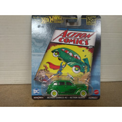 ACTION COMICS 1 ACTION SEDAN 1:64 HOT WHEELS PREMIUM