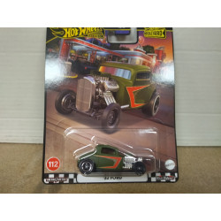FORD COUPE 1932 GREEN 112 BOULEVARD 1:64 HOT WHEELS PREMIUM