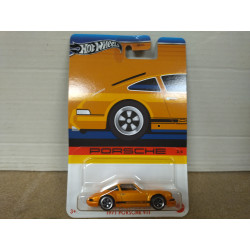 PORSCHE 911 1971 ORANGE 2/6 PORSCHE 1:64 HOT WHEELS