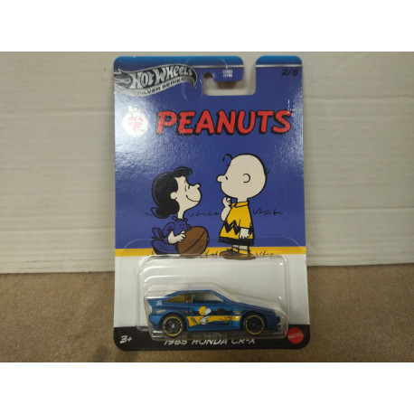 HONDA CRX 1985 MAFALDA 2/5 PEANUTS 1:64 HOT WHEELS