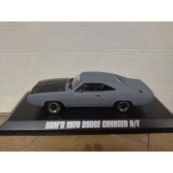 DODGE CHARGER 1970 R/T GREY DOM´S FAST & FURIOUS 1:43 GREENLIGHT NO CARTON