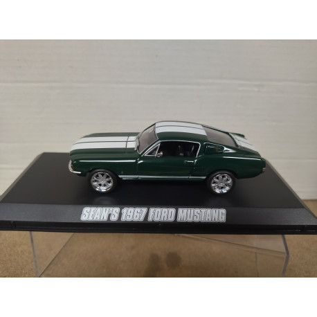 FORD MUSTANG 1967 SEAN´S FAST & FURIOUS 1:43 GREENLIGHT NO CARTON