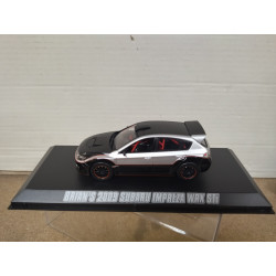 SUBARU IMPREZA WRX STi 2009 BRIAN´S FAST & FURIOUS 1:43 GREENLIGHT NO CARTON