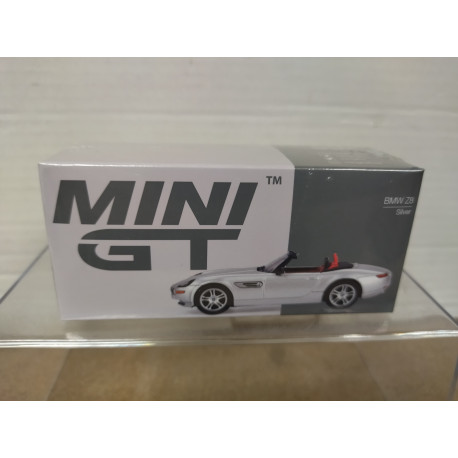 BMW E52 Z8 2003 SILVER LHD 1:64 MINI GT 998