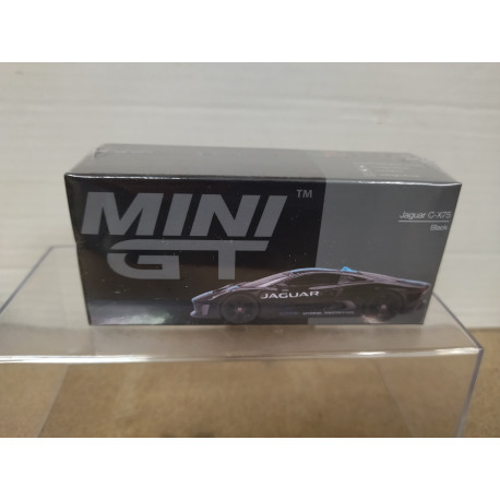 JAGUAR C-X75 BLACK LHD 1:64 MINI GT 1070