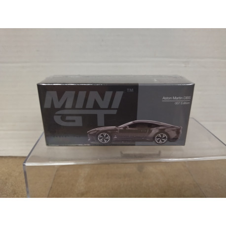 ASTON MARTIN DBS BLACK 007 EDITION LHD 1:64 MINI GT 1008