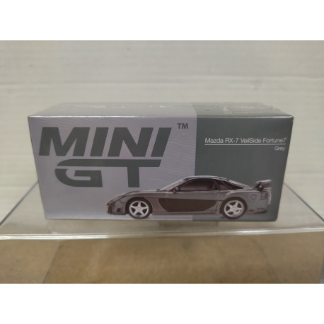 MAZDA RX-7 2011 F3DS VEILSIDE FORTUNE7 GREY LHD 1:64 MINI GT 1057
