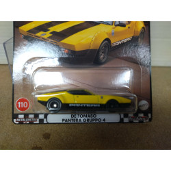 DE TOMASO PANTERA GR.4 YELLOW 110 BOULEVARD 1:64 HOT WHEELS PREMIUM