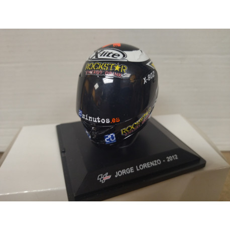 CASCO/HELMET JORGE LORENZO 2012 WIN MOTO GP 1:5 SPARK ALTAYA