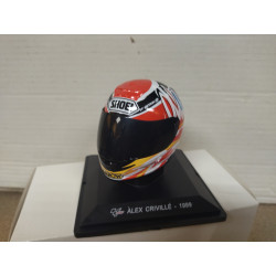 CASCO/HELMET ALEX CRIVILLE 1999 MOTO GP 1:5 SPARK ALTAYA