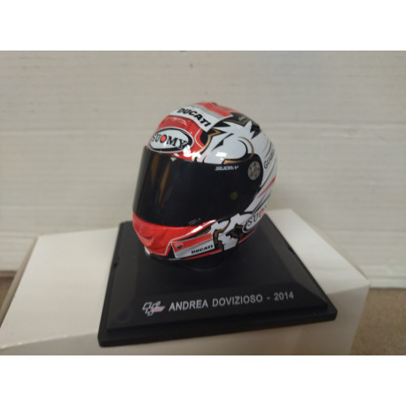 CASCO/HELMET ANDREA DOVIZIOSO 2014 MOTO GP 1:5 SPARK ALTAYA