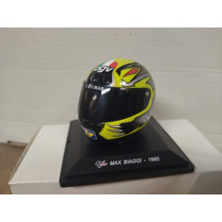 CASCO/HELMET MAX BIAGGI 1995 MOTO GP 1:5 SPARK ALTAYA
