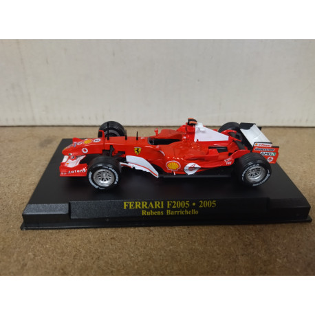 FERRARI F2005 2005 R.BARRICHELLO FORMULA F1 1:43 IXO ALTAYA HARD BOX
