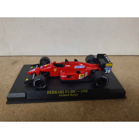 FERRARI F1-87 1987 GERHARD BERGER FORMULA F1 1:43 ALTAYA IXO HARD BOX