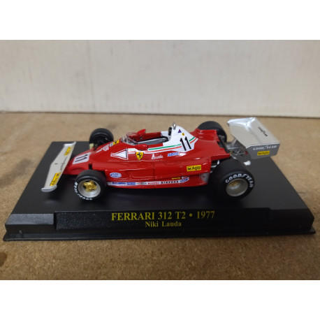 FERRARI 312 T2 1977 FORMULA F1 NIKI LAUDA 1:43 ALTAYA IXO