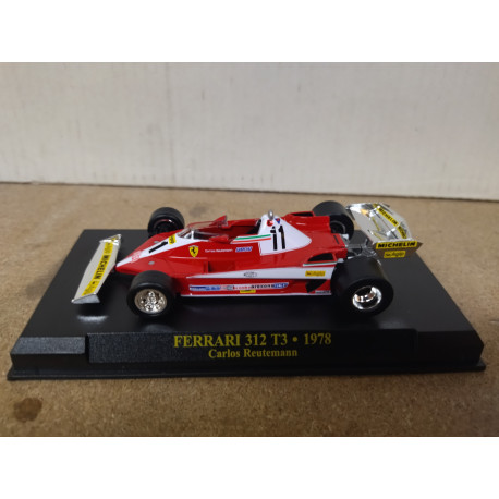 FERRARI 312 T3 1978 FORMULA F1 CARLOS REUTEMANN 1:43 ALTAYA IXO